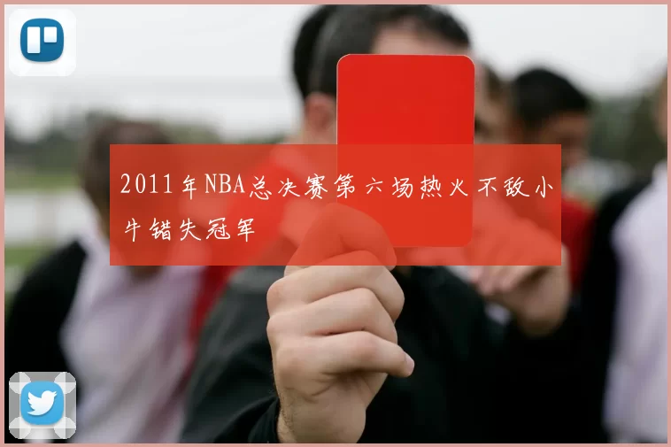 2011年NBA总决赛第六场热火不敌小牛错失冠军