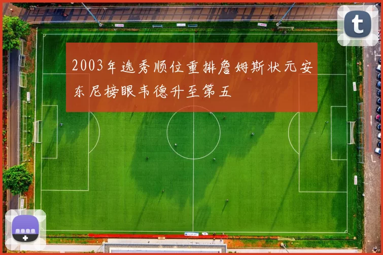 2003年选秀顺位重排詹姆斯状元安东尼榜眼韦德升至第五